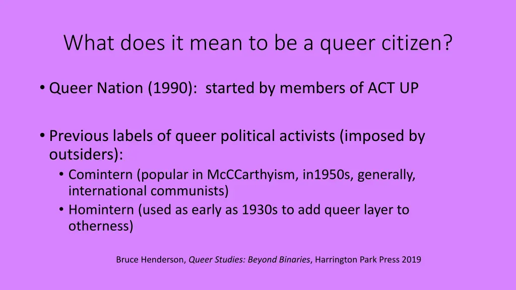 what does it mean to be a queer citizen