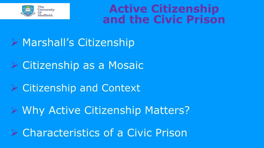 active citizenship and the civic prison 1