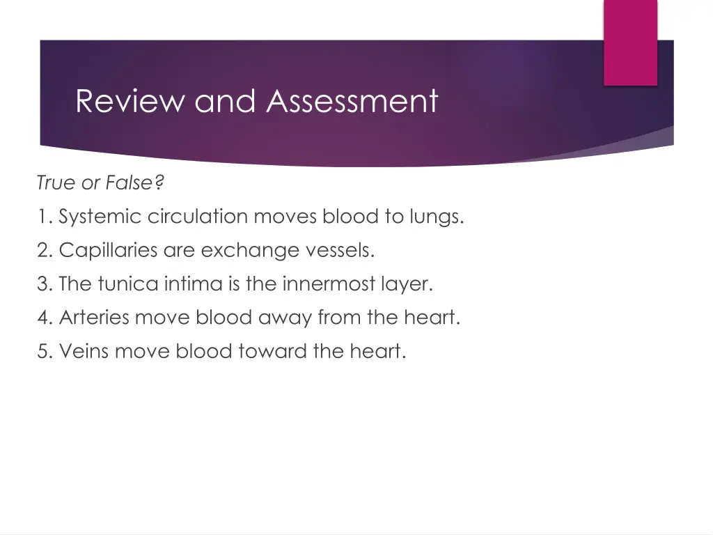 review and assessment 4