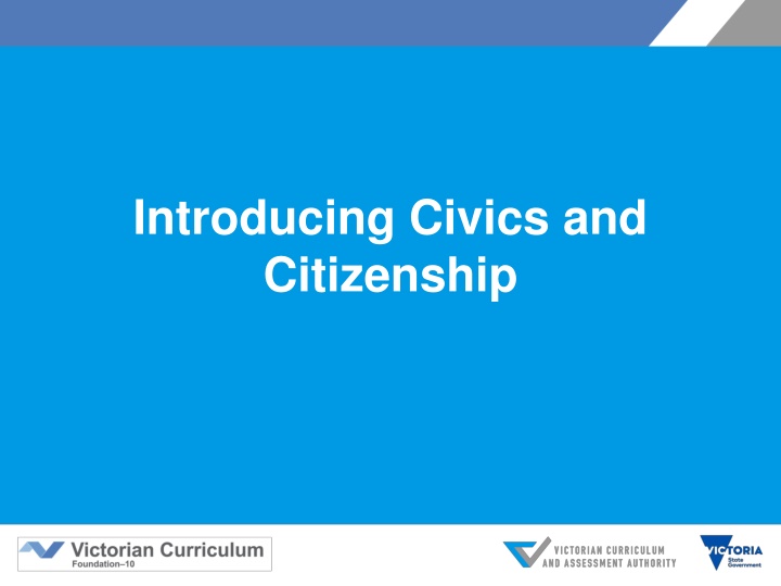 introducing civics and citizenship