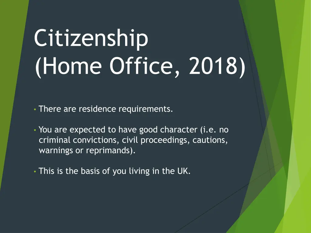 citizenship home office 2018