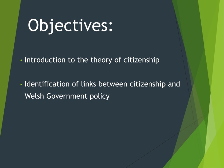 objectives