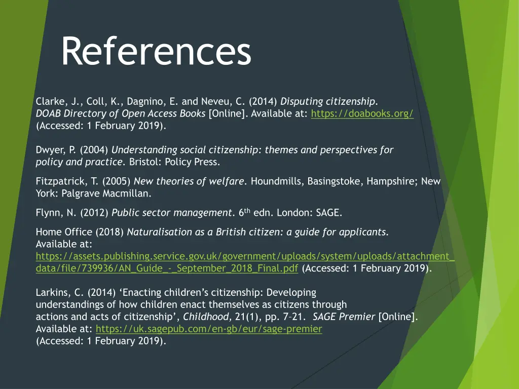 references