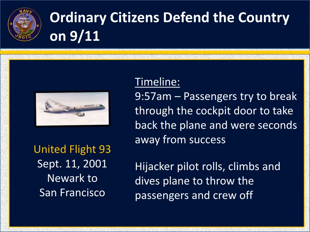 ordinary citizens defend the country on 9 11 5