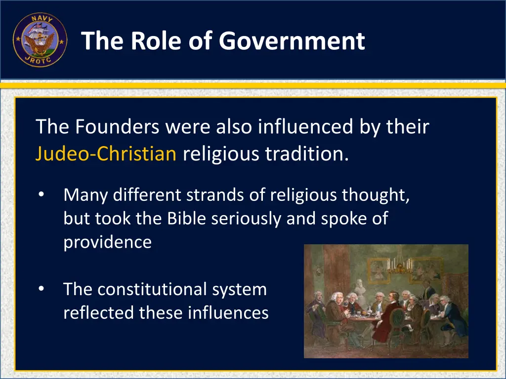 the role of government 3