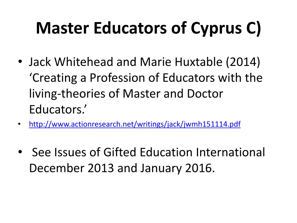 master educators of cyprus c