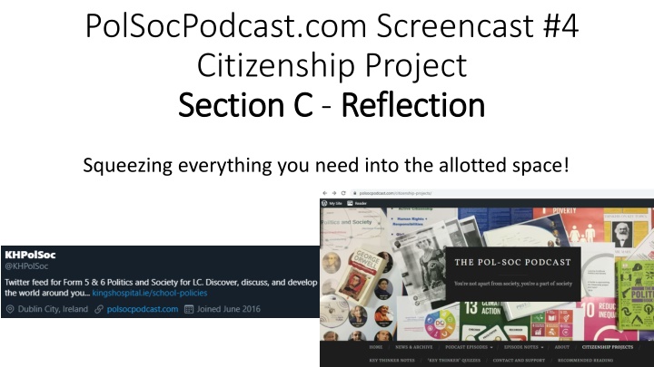 polsocpodcast com screencast 4 citizenship