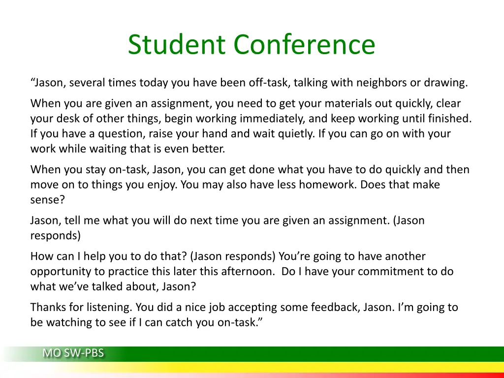 student conference 2