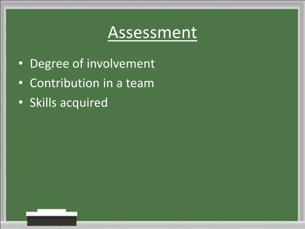 assessment