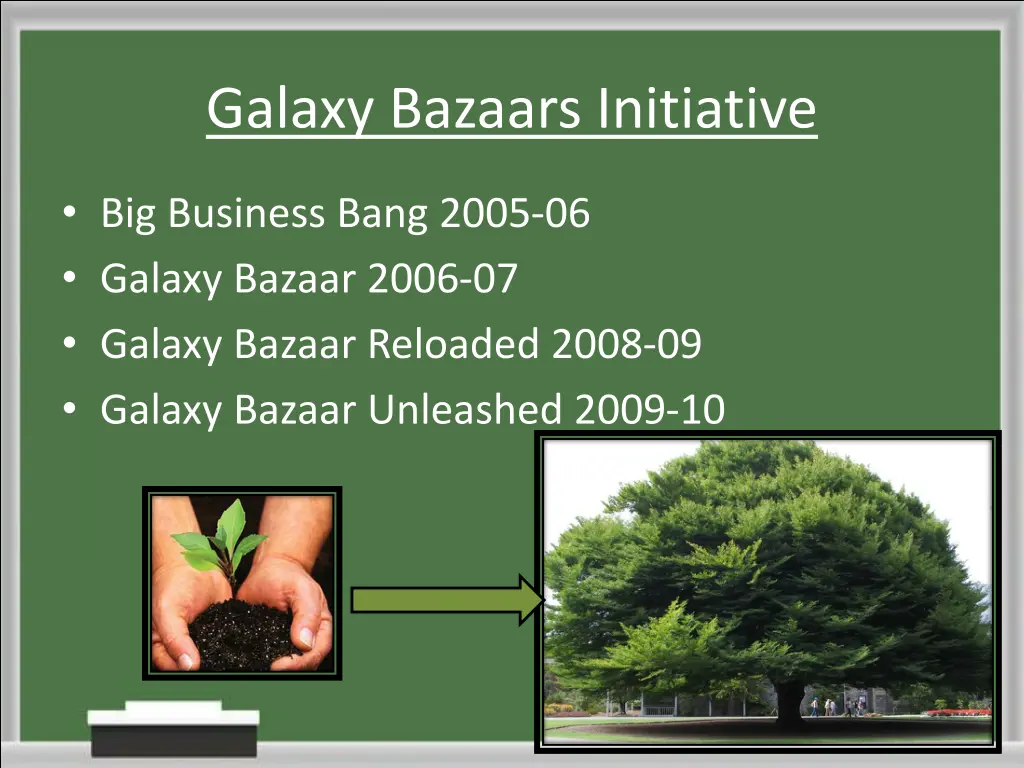 galaxy bazaars initiative