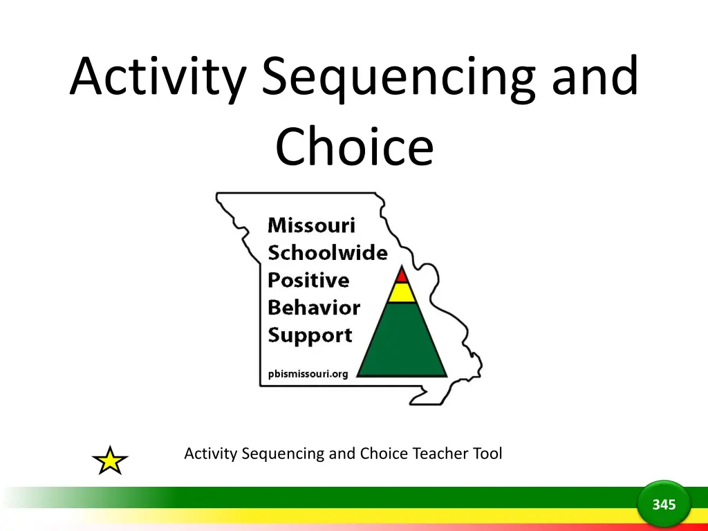 activity sequencing and choice