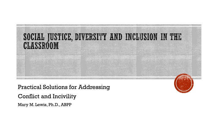 social justice diversity and inclusion