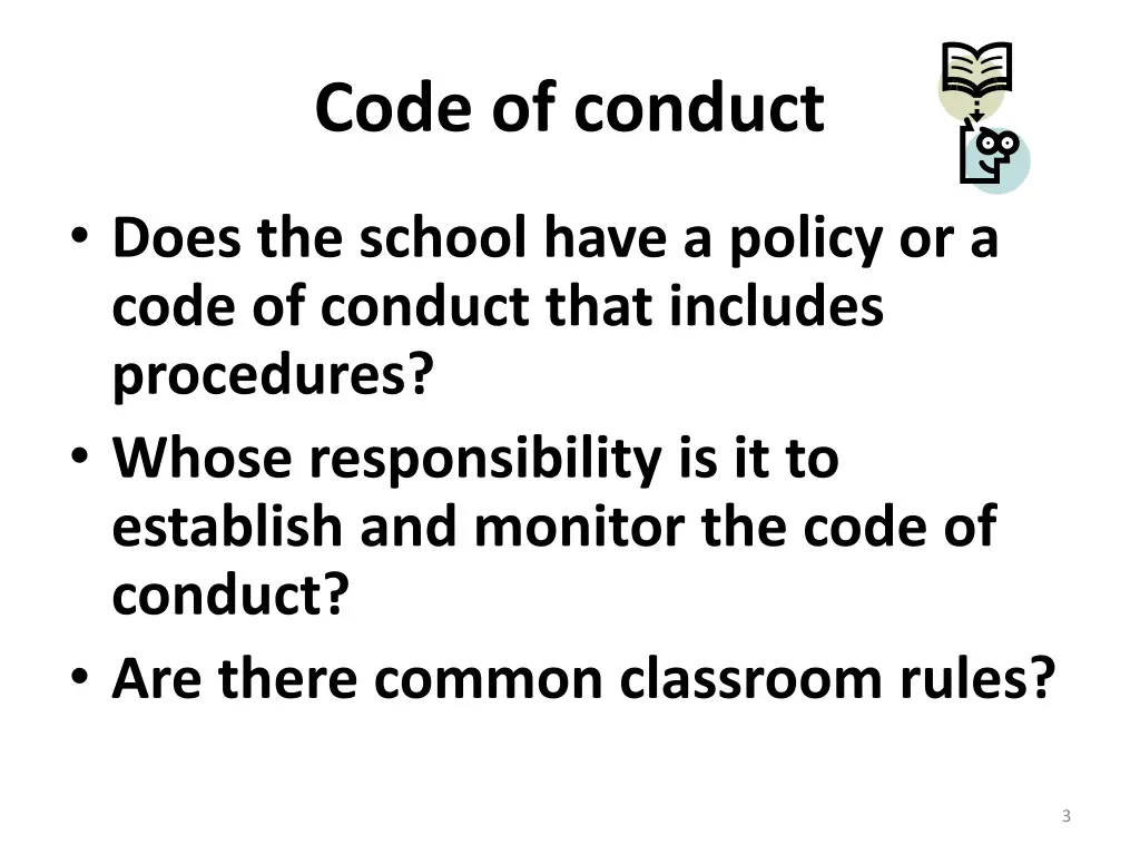 code of conduct