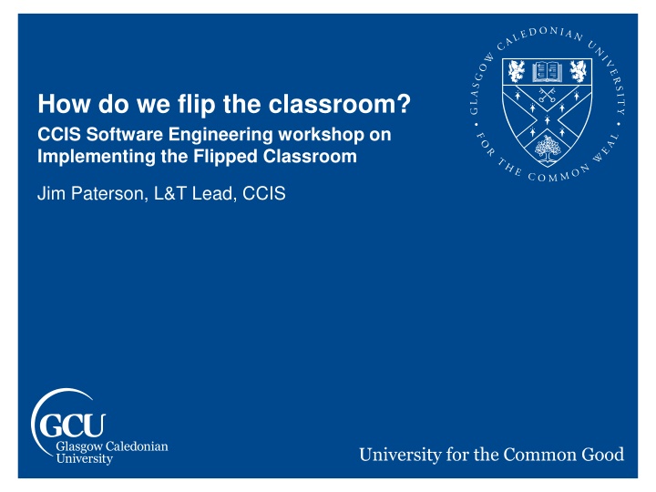 how do we flip the classroom ccis software