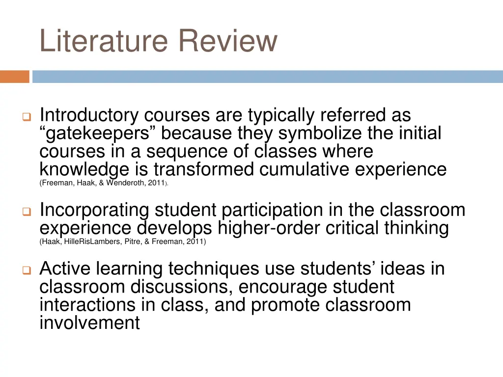 literature review