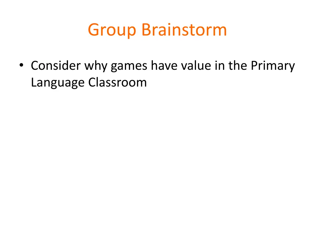 group brainstorm