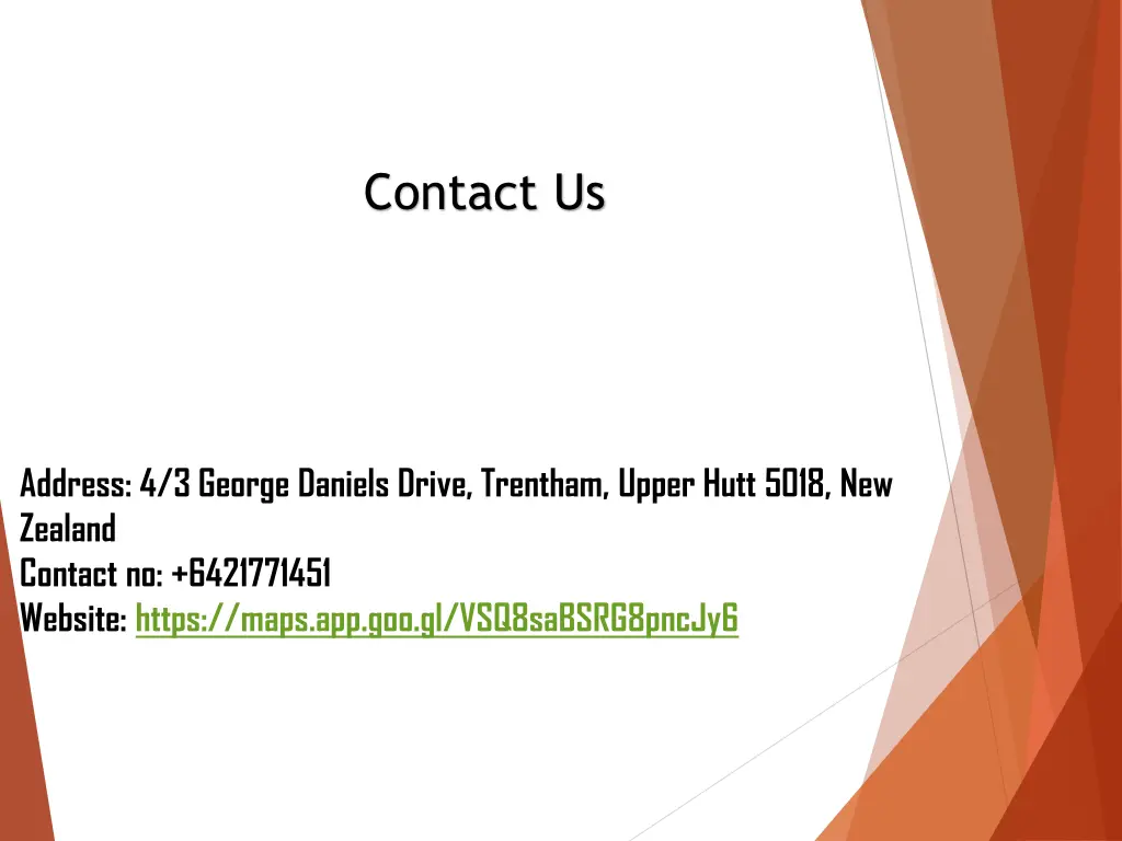 contact us