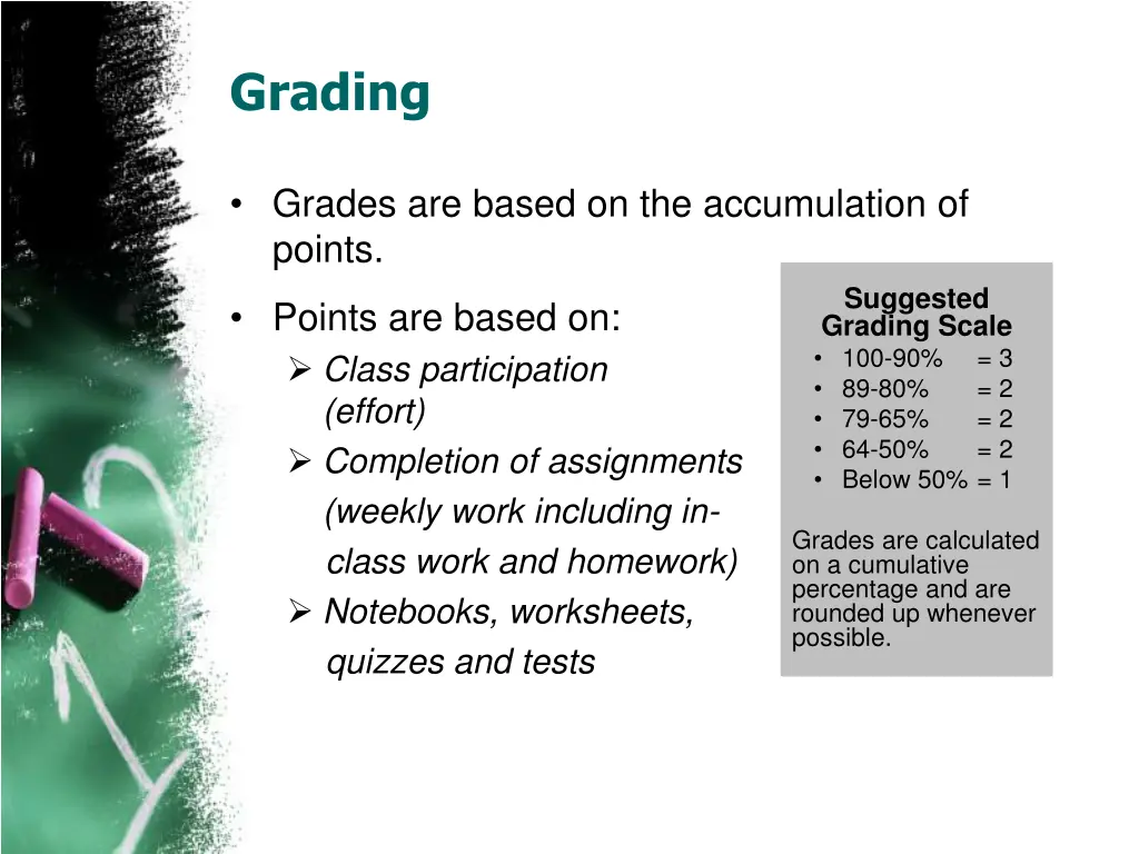 grading