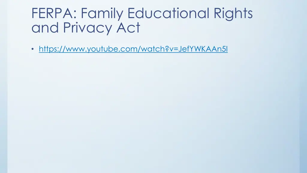 ferpa family educational rights and privacy act