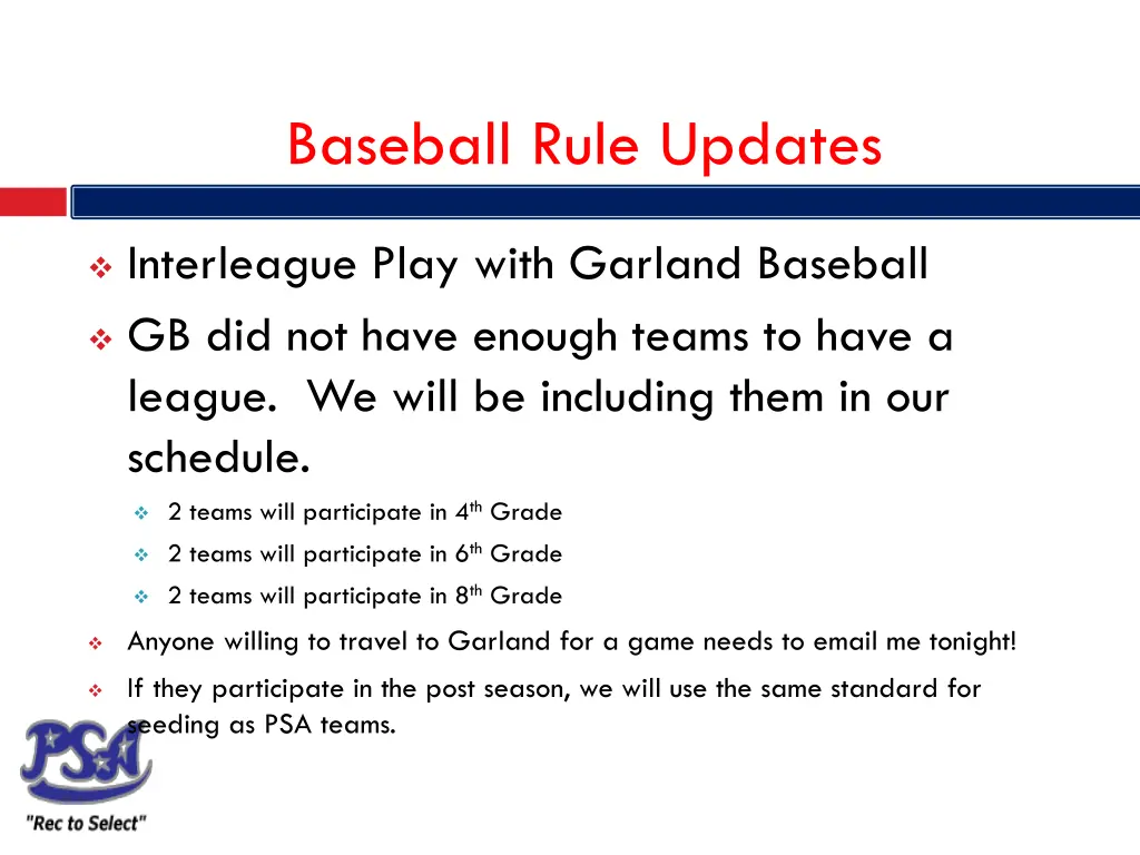 baseball rule updates 2