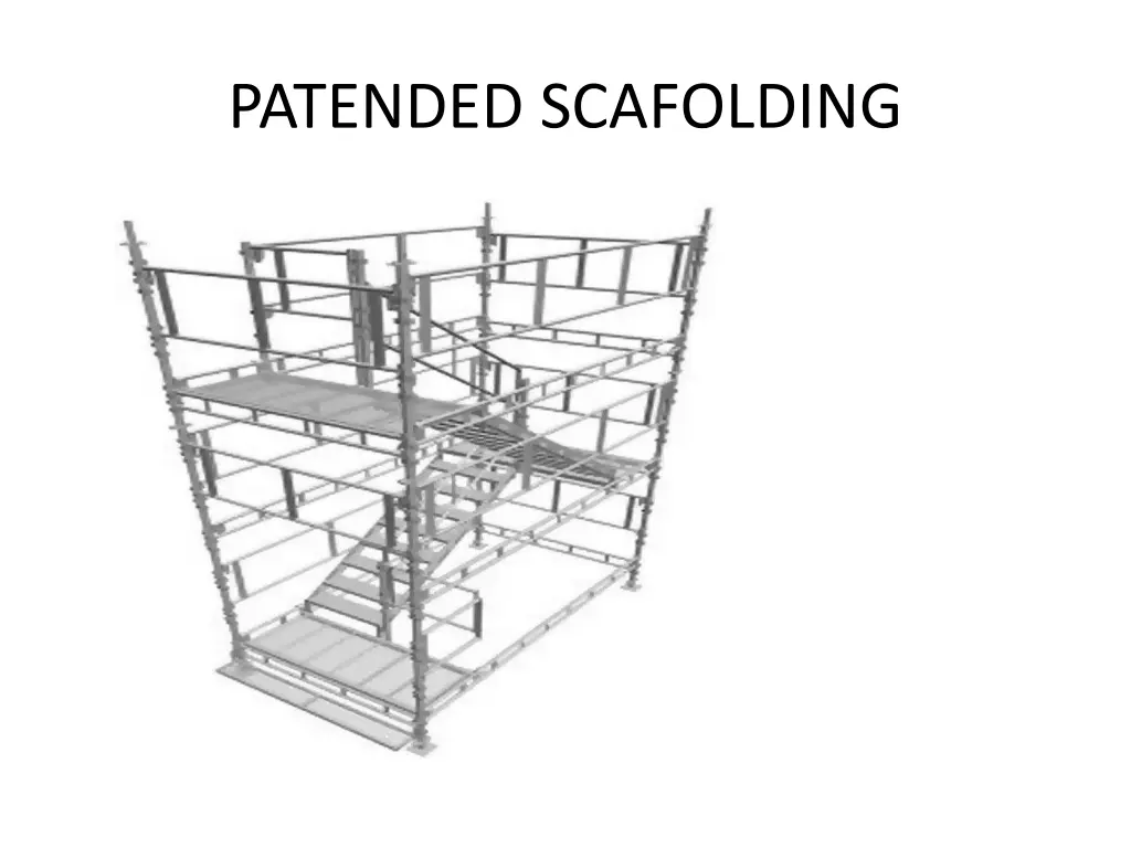 patended scafolding