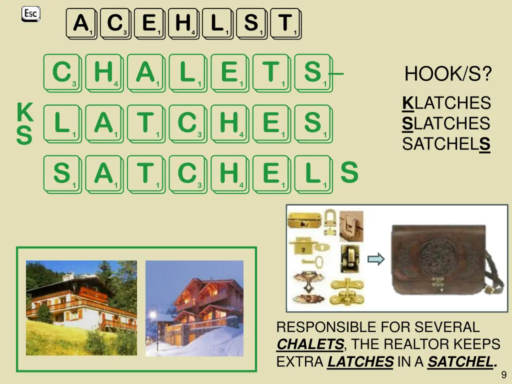 acehlst chalets latches satchel