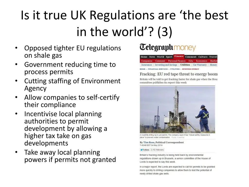 is it true uk regulations are the best 2