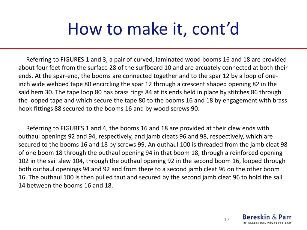 how to make it cont d 1