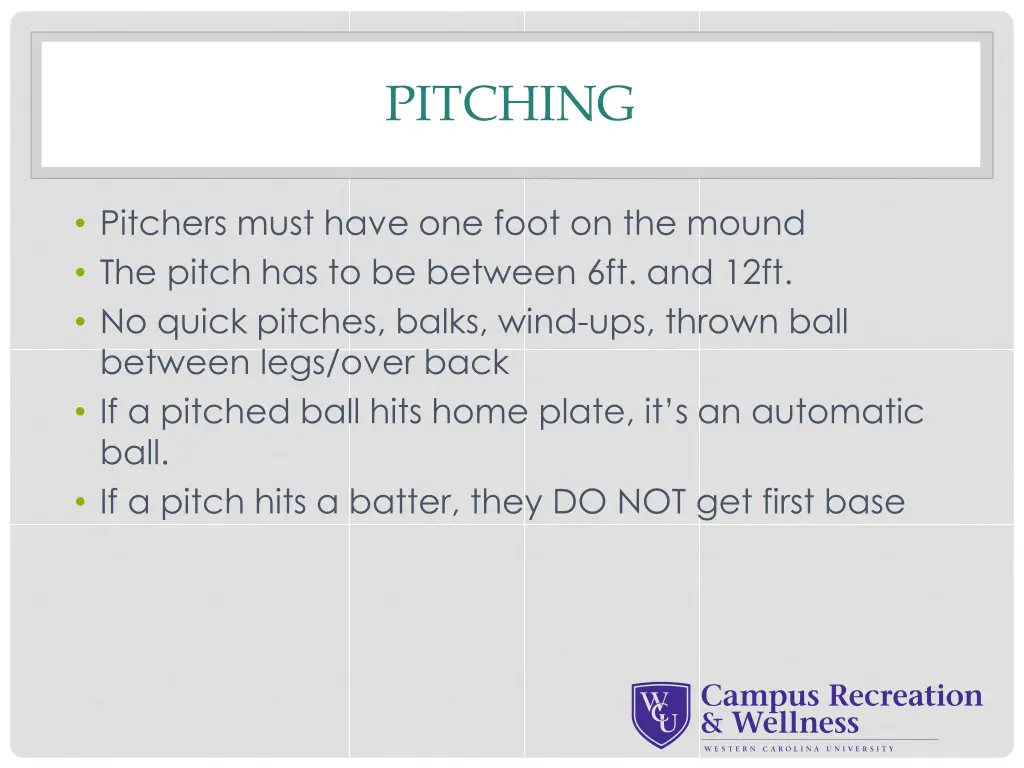 pitching