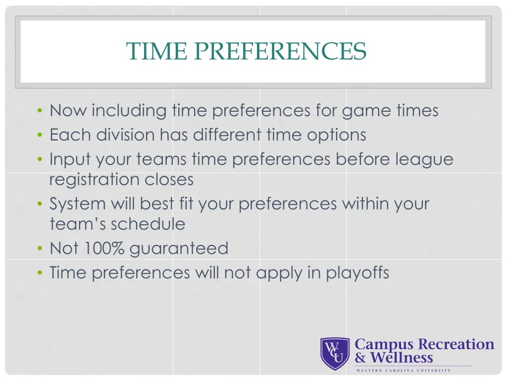 time preferences