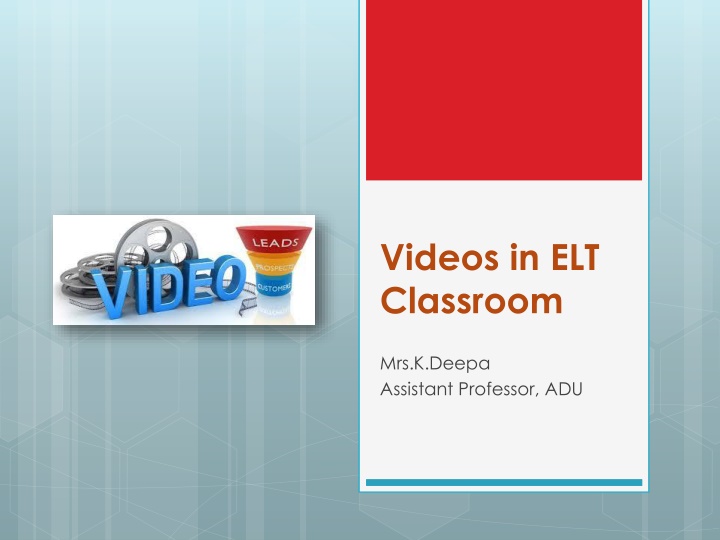 videos in elt classroom