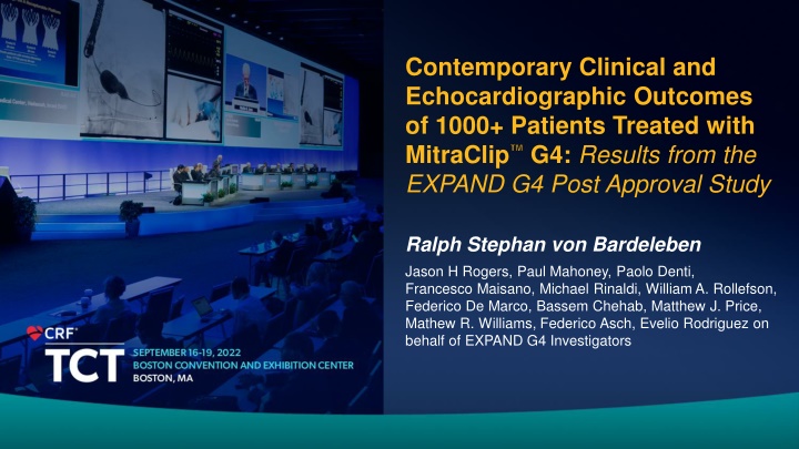 contemporary clinical and echocardiographic