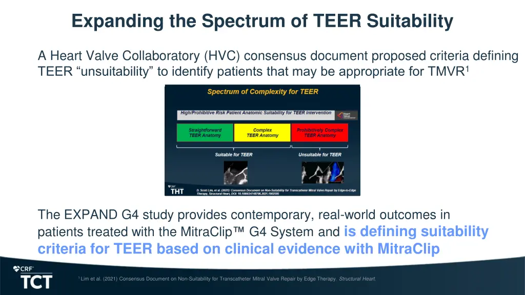 expanding the spectrum of teer suitability