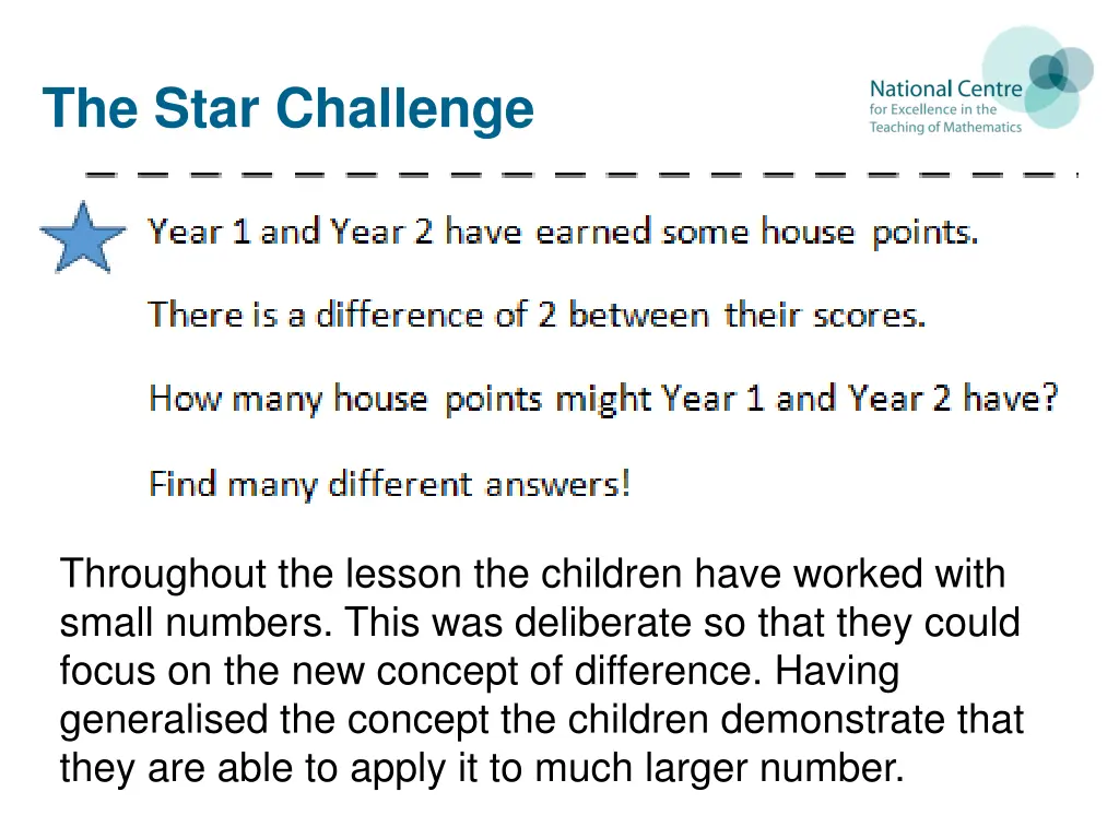 the star challenge