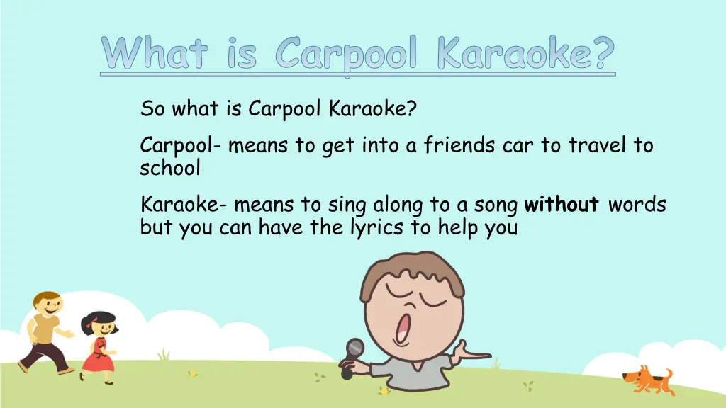 what is carpool karaoke