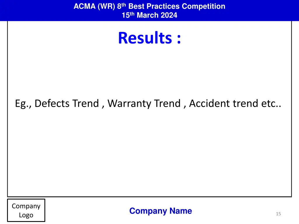 acma wr 8 th best practices competition 14