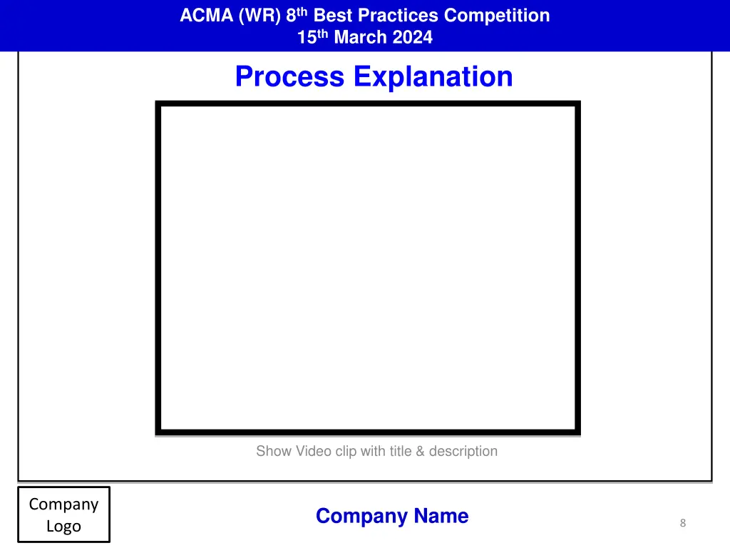 acma wr 8 th best practices competition 7