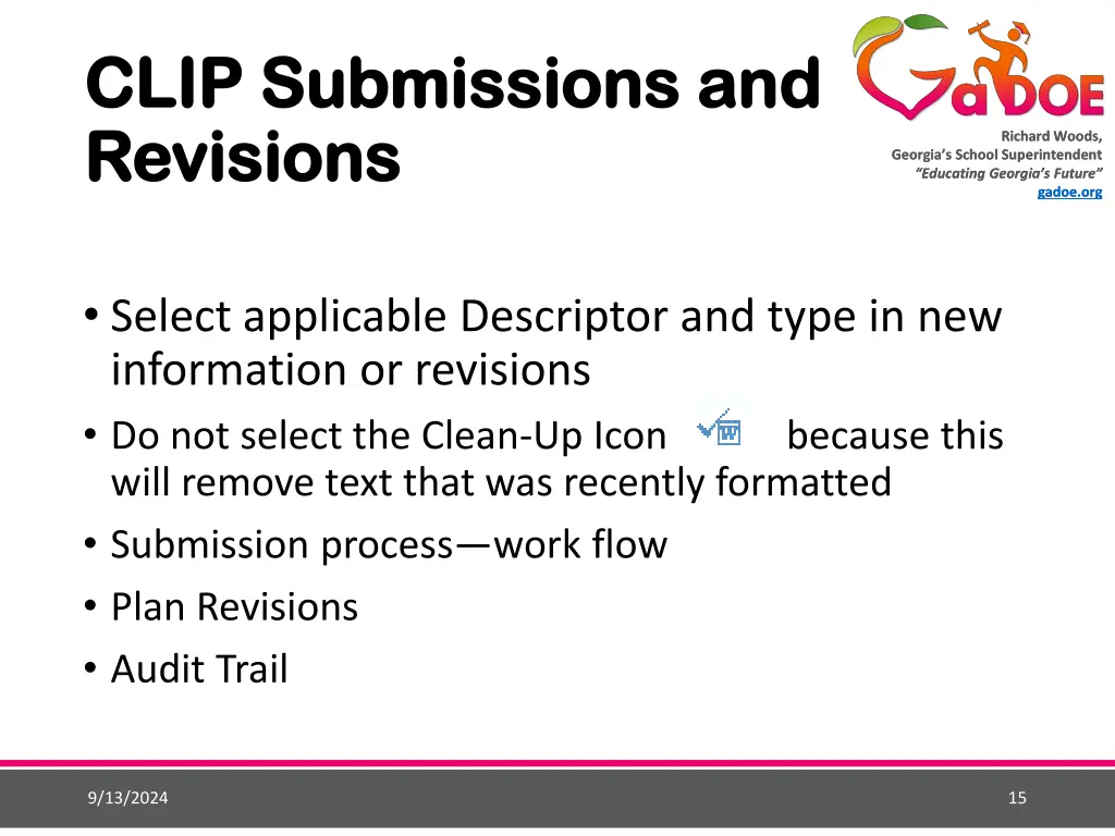 clip submissions and clip submissions