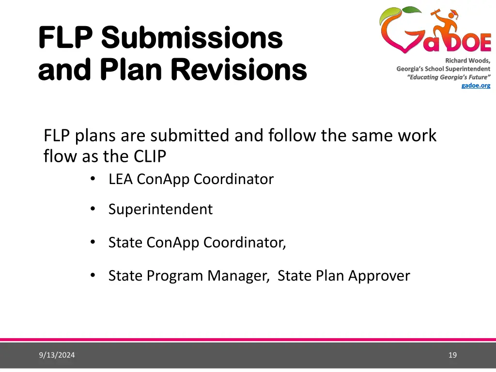 flp submissions flp submissions and plan