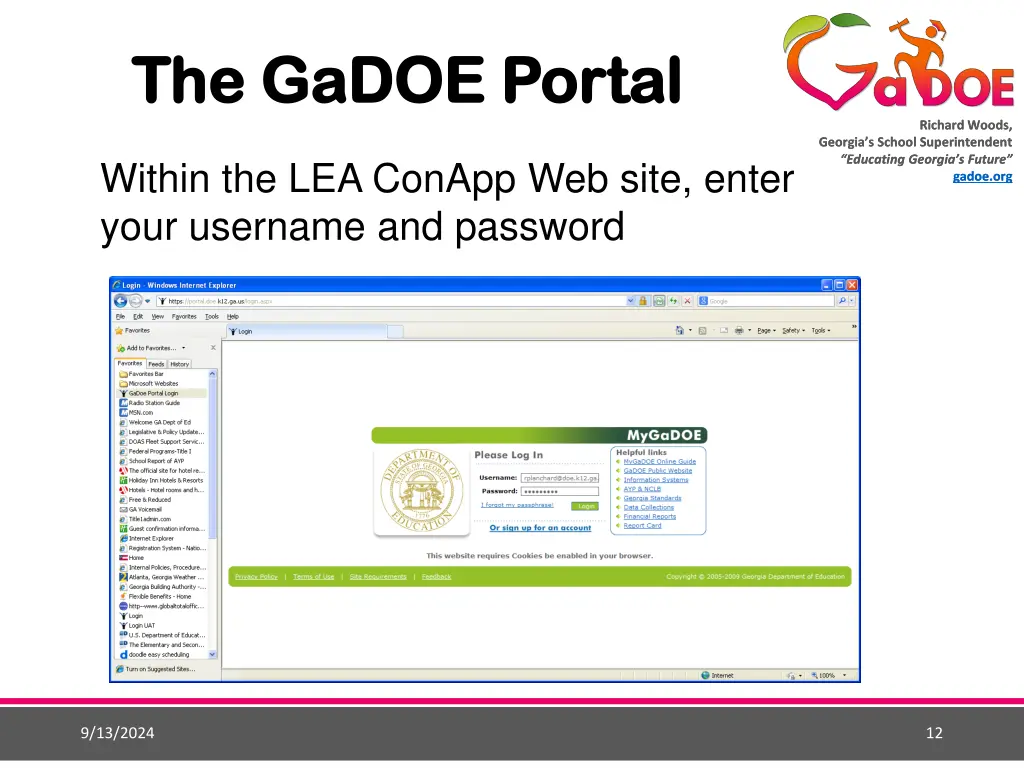 the the gadoe gadoe portal