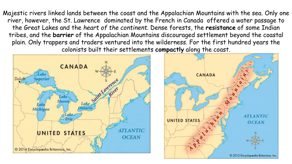 majestic rivers linked lands between the coast