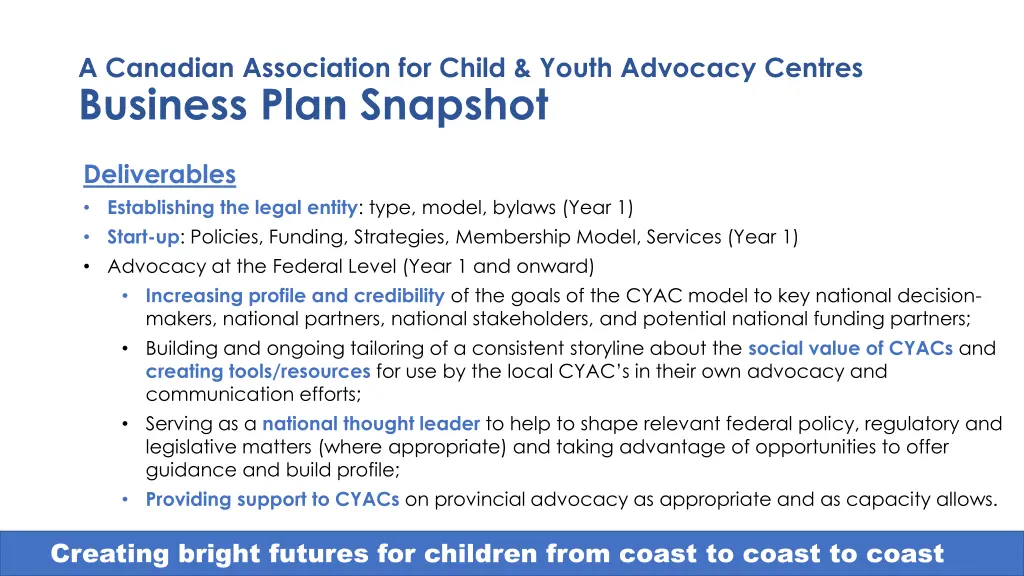 a canadian association for child youth advocacy 11