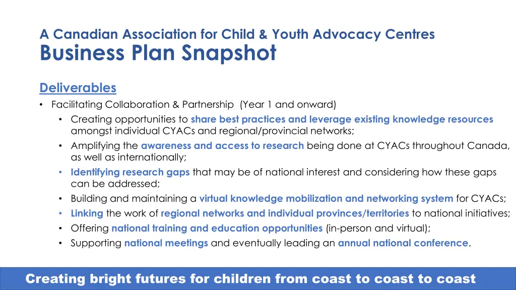 a canadian association for child youth advocacy 12