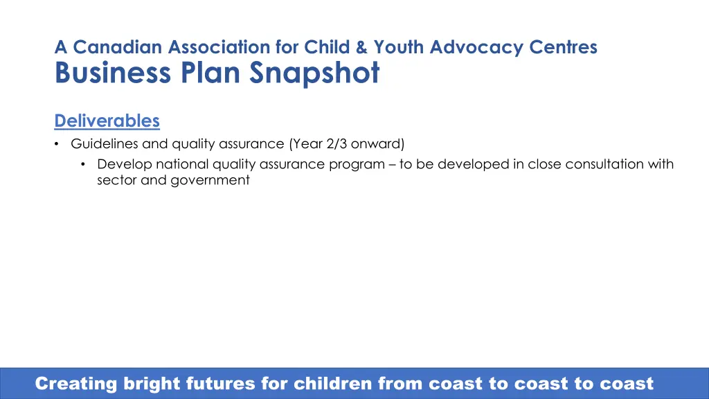 a canadian association for child youth advocacy 13