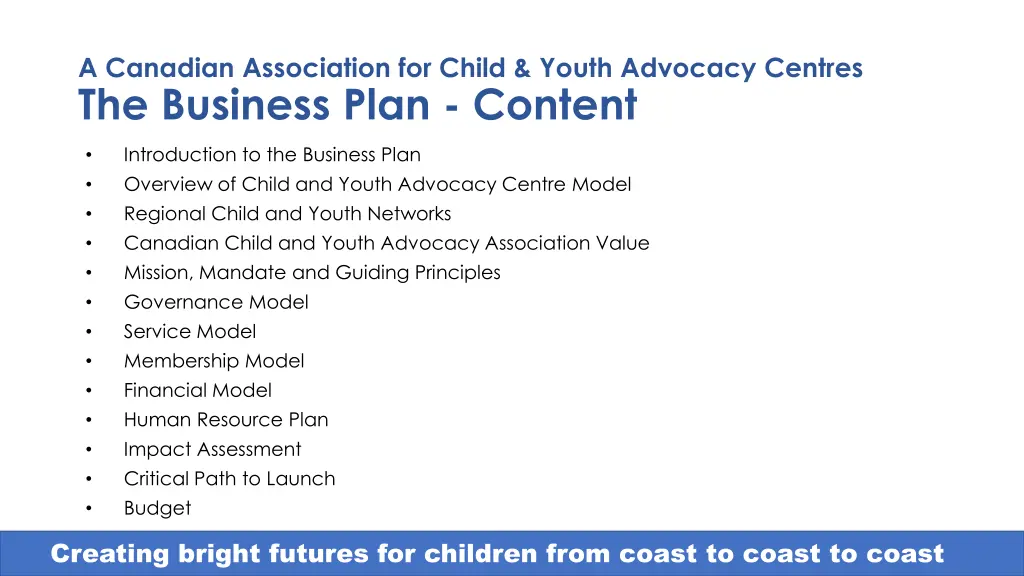 a canadian association for child youth advocacy 2