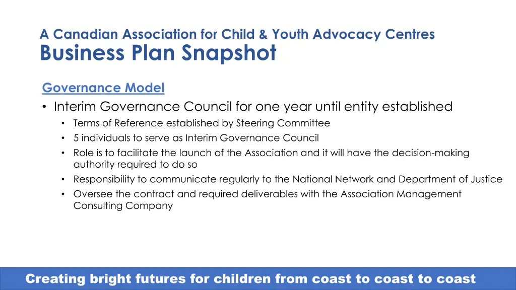 a canadian association for child youth advocacy 8