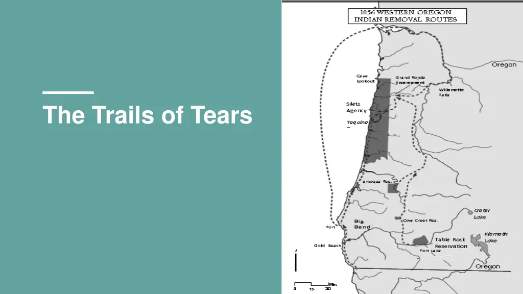 the trails of tears