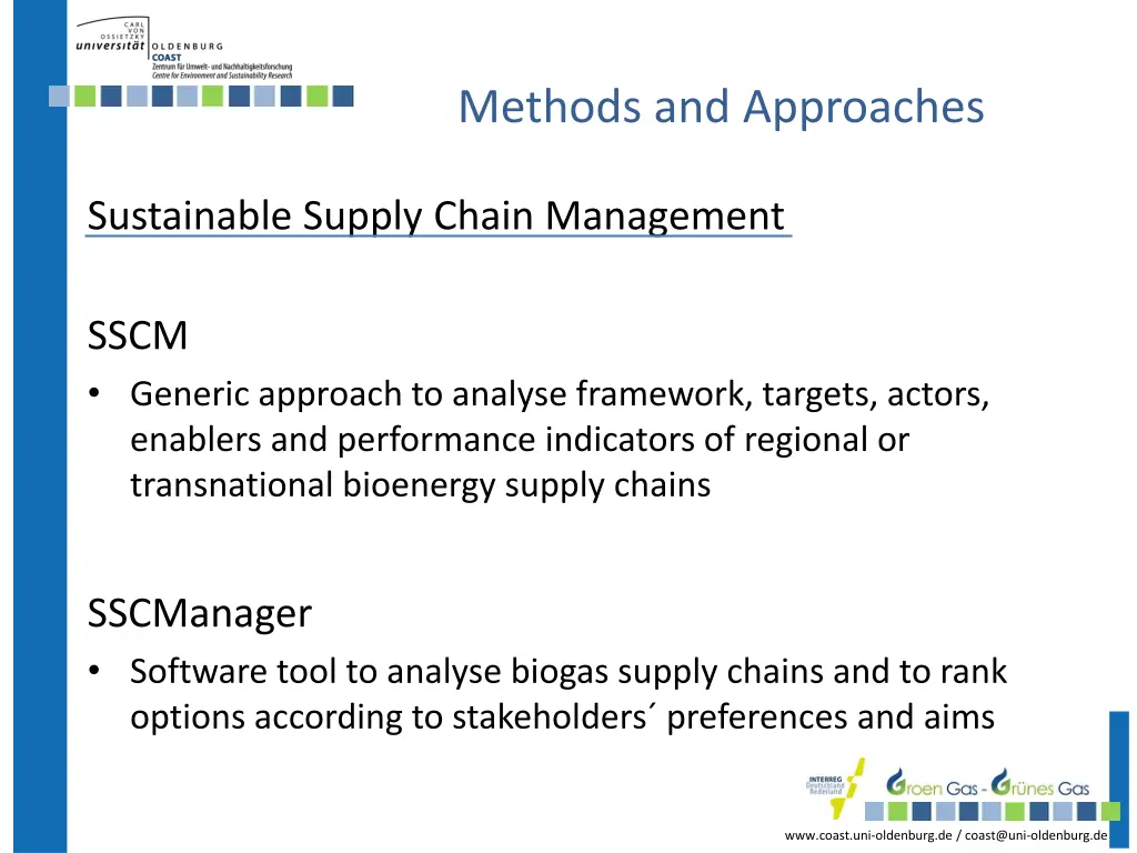 methods and approaches