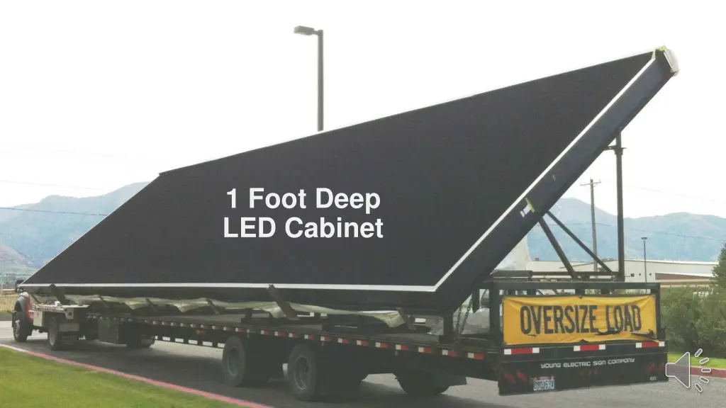 1 foot deep led cabinet