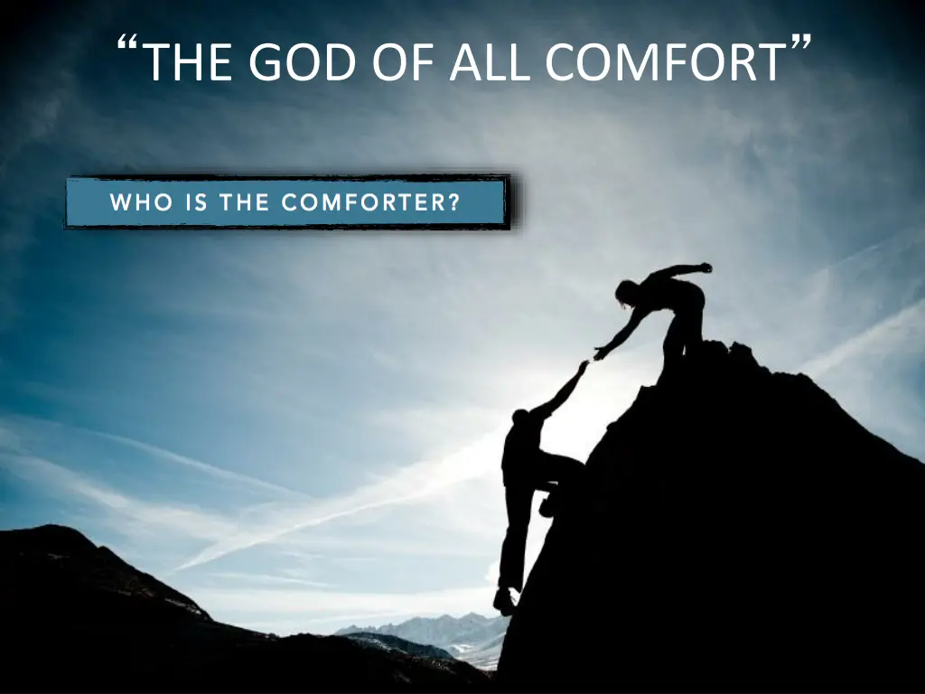 the god of all comfort 3